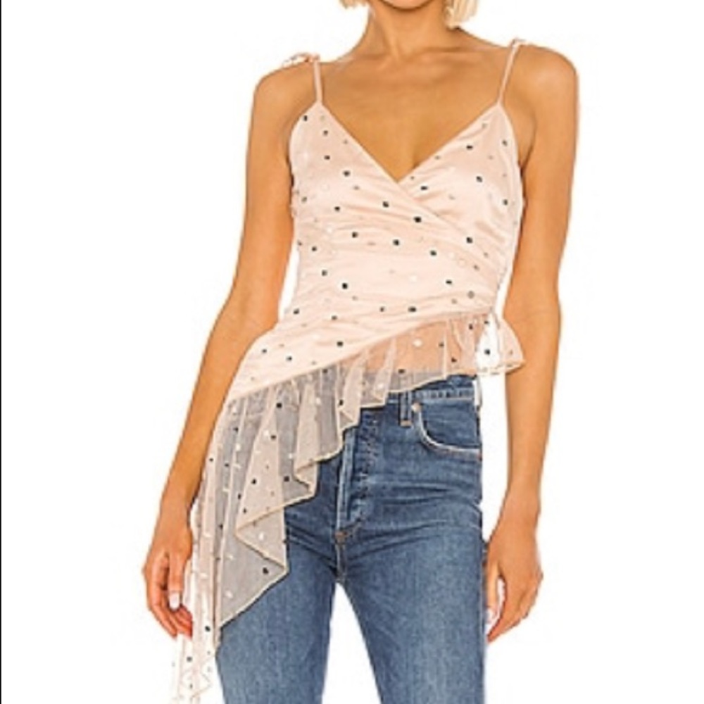 MAJORELLE high low tank top